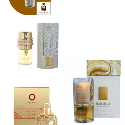 Combo do Royal Amber +Al nashama +Musamam ( 3Decants de 5ml )